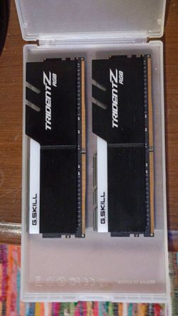 G.SKILL TridentZ RGB DDR4 RAM 32gb (2x16gb)
