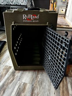 Ruffland XL Double Door Kennel Olive Drab
