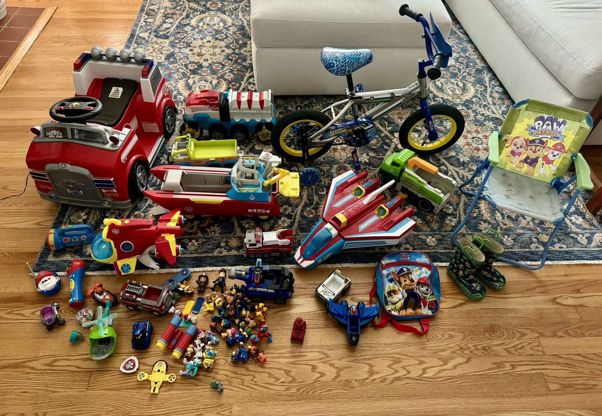 Huge Paw Patrol Toy Lot 