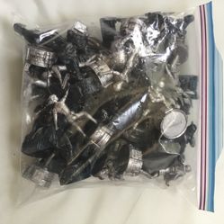 Complete Set Of Star Wars 32 Pieces Chess Pieces 2005