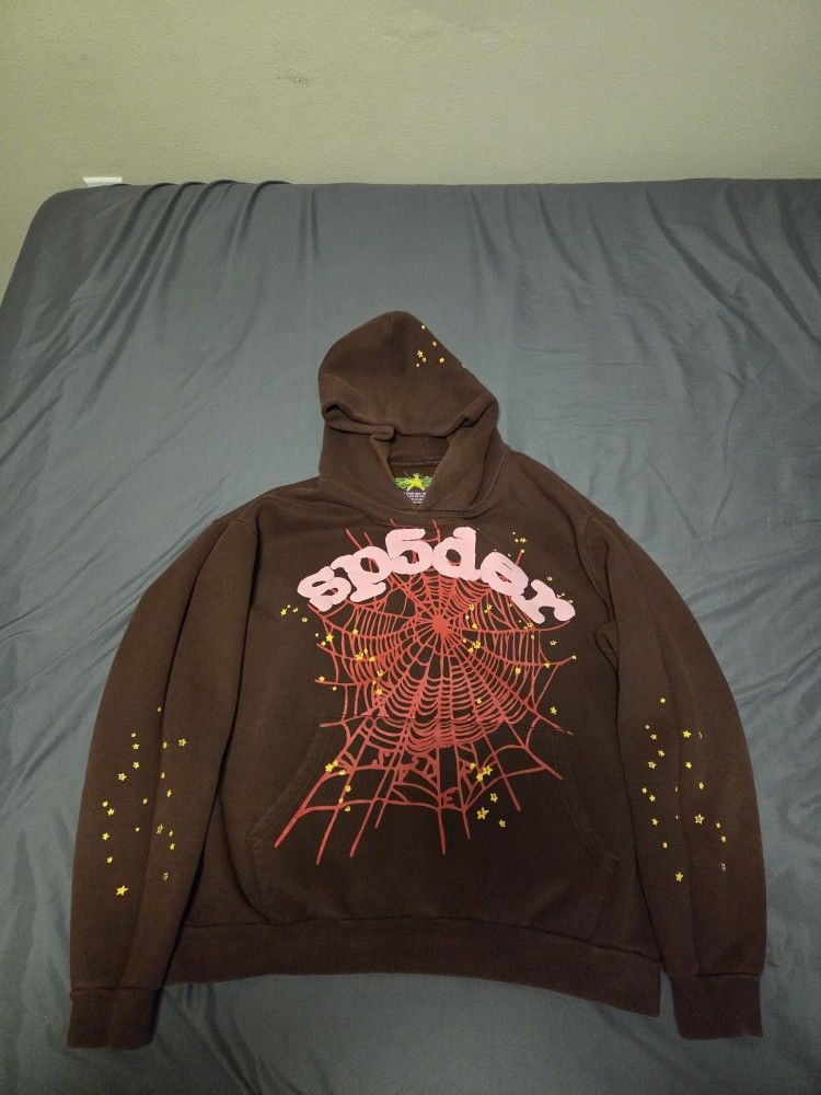 Brown Spider Hoodie 