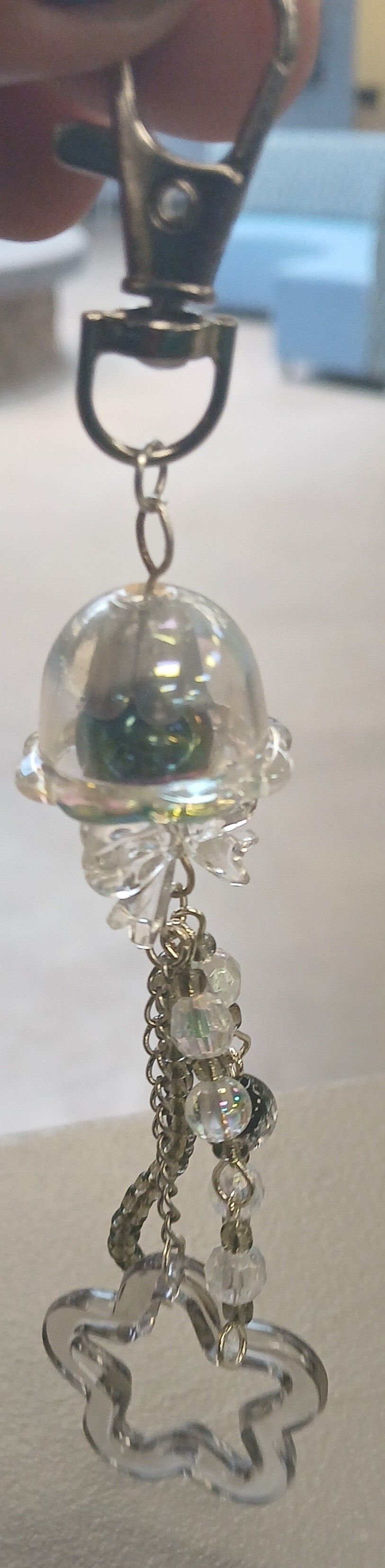 Jelly Fish Keychain