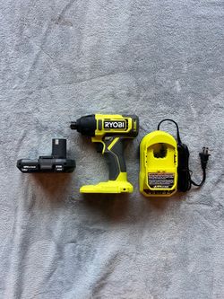 New Ryobi Impact Driver Battery & Charger