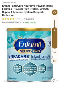 Enfamil enfacare