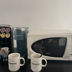 White Sunbeam Microwave 