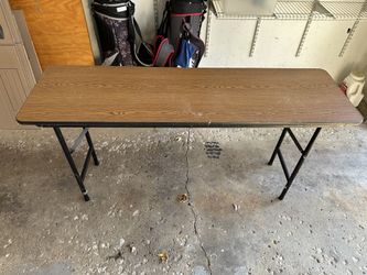 Skinny Folding Table
