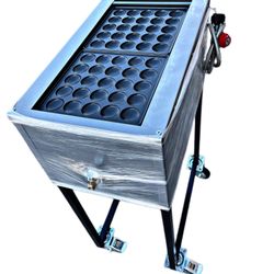 50 Pc Mini Pancake Cart for Catering
