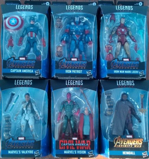 Marvel's Legends Complete Unopened Series (6)