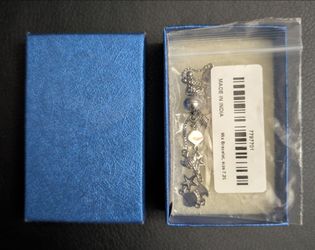 NEVER USED. Ocean themed stainless steel bracelet