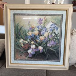 Vintage Flower Painting 