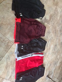 Lot of 4 Athletic Shorts Under Armour Champion