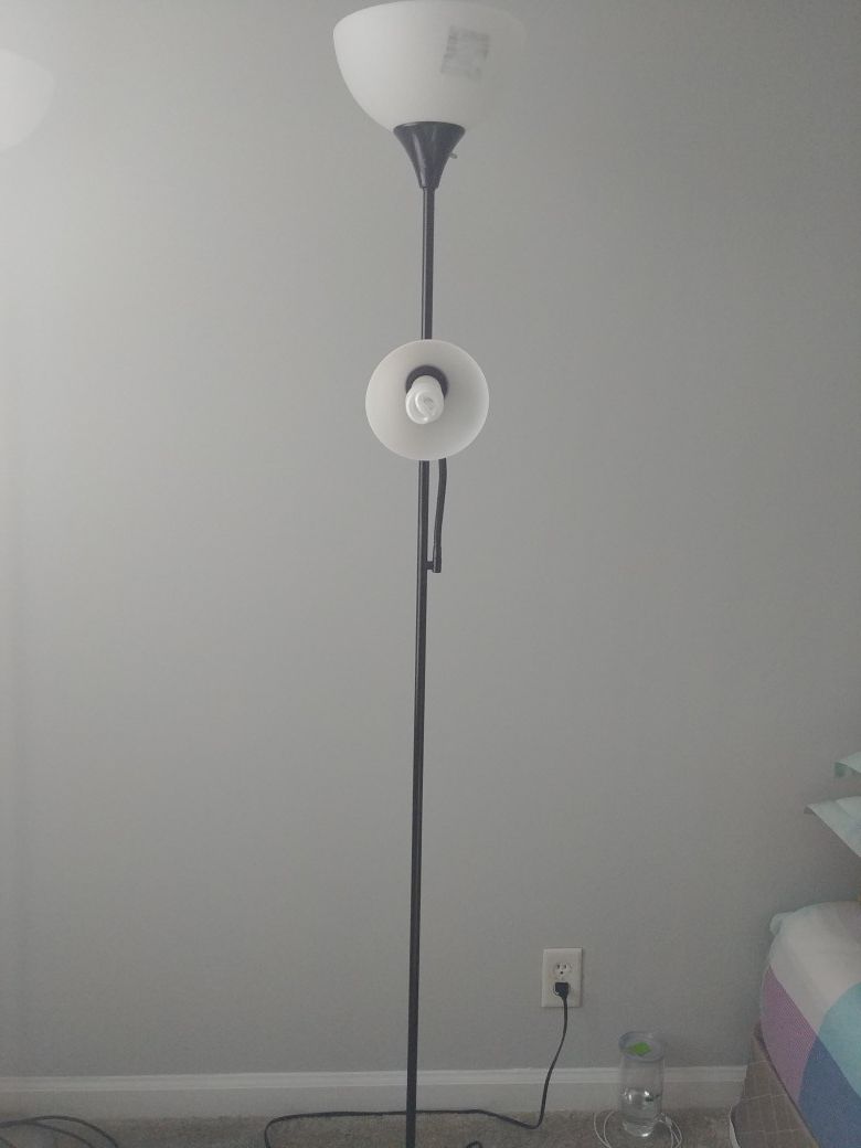 Floor Lamp with Two bulbs
