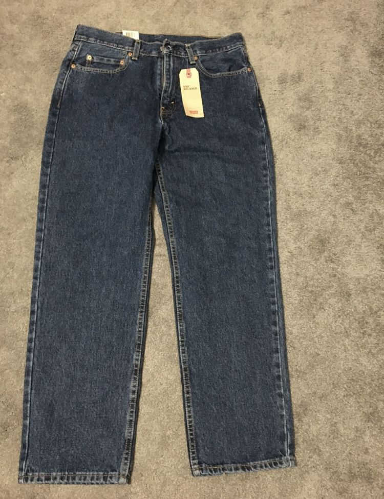 Levi’s Mens 550 Relaxed Jeans 32*30 Brand New with Tags