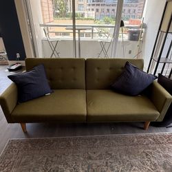 Green Futon Couch 