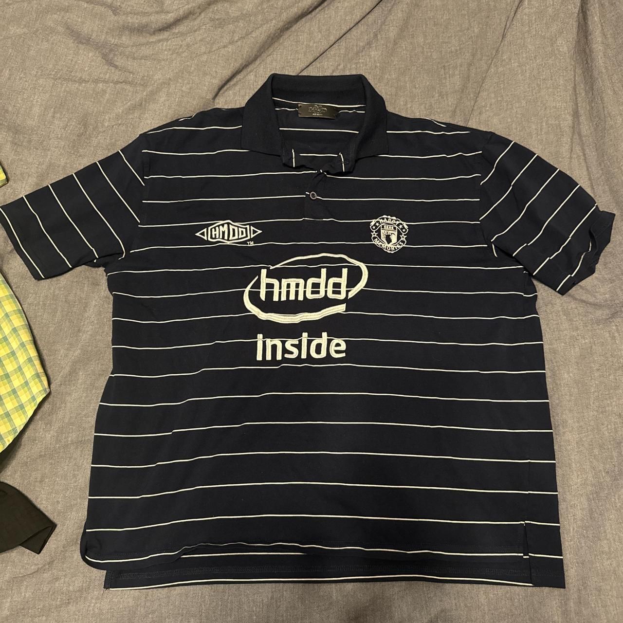 Men's Navy and Blue Polo-shirts