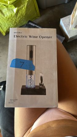 Electric wine opener