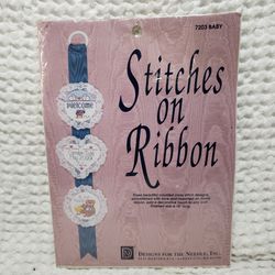 Designs For The Needle Inc.Stitches on Ribbon #7206 Home Cross Stitch Kit New .  Smoke free home. 
