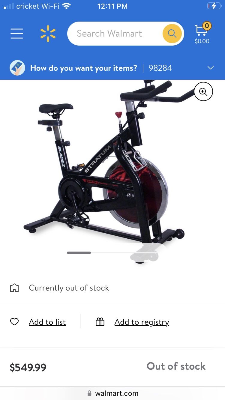 Stratum GS Bladez Exercise Bike