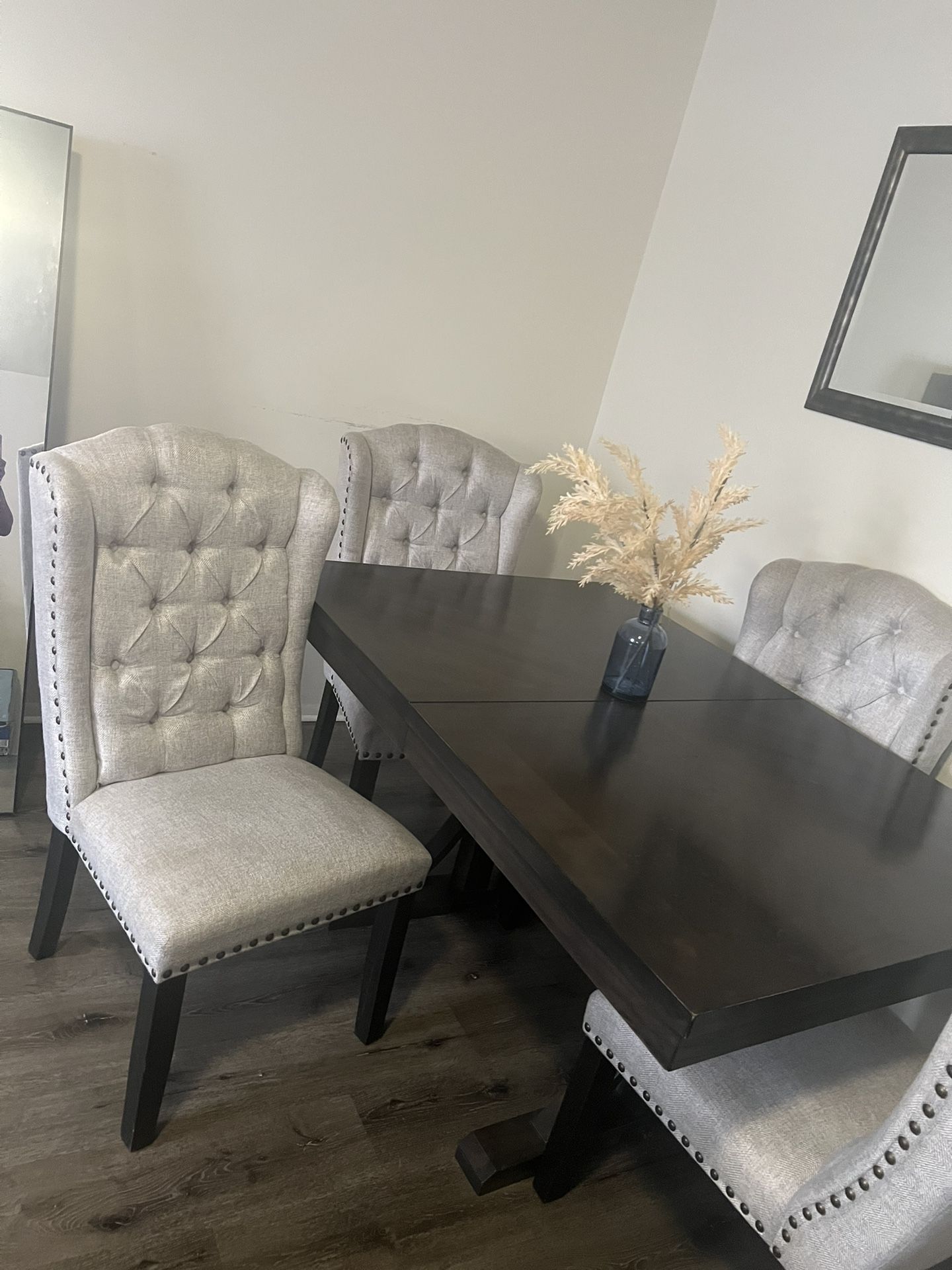 Dining Table With 4 Chairs, Very Nice for any area. $500.