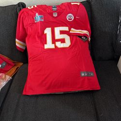 Kansas City Jersey Size M L XL And 2 X
