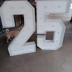 25 Marquee Numbers