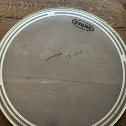 Signed Zoro Drummer Head 
