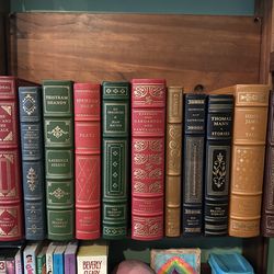 Brand New Franklin Library Leather Bound Books - Gold Edges 📕