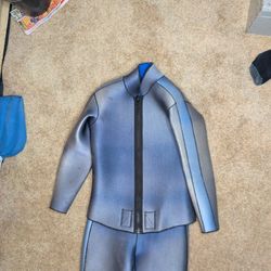 Large Scuba Wetsuit And Hood