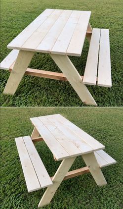 KIDS PICNIC TABLES