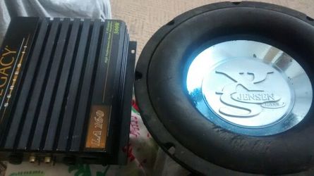 Jensen's 10's with Amp