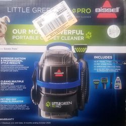 Little Green Pro Portable Carpet And Upholstery Cleaner