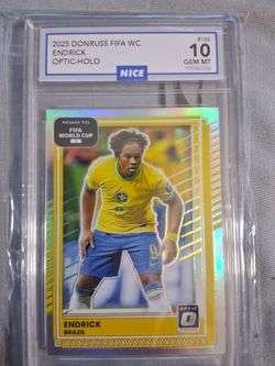 2025 panini Endrick optic graded 10