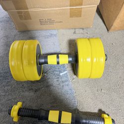 Adjustable Dumbbells, Barbell Weight 11lbs