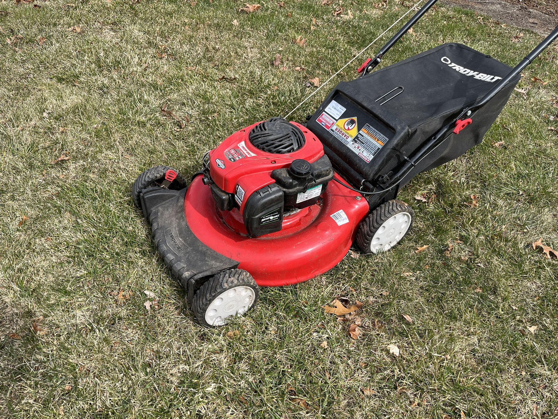 Troy-bilt Lawn Mower With Bagger