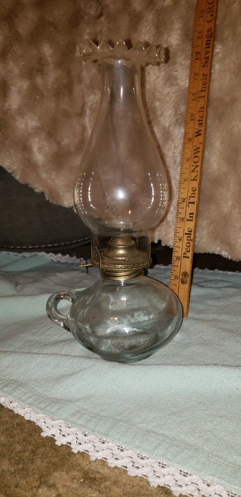 vintage oil lamp 