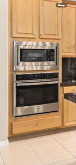 GE Wall Oven electric (2022) and Microwave