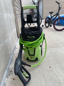Electric Pressure Washer with Hose and Wand