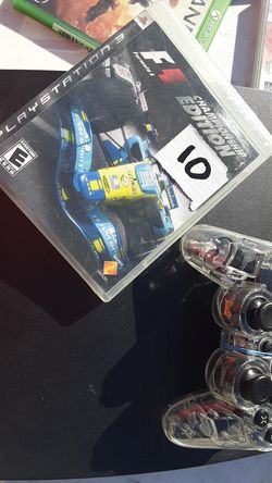 Ps3 with control and game