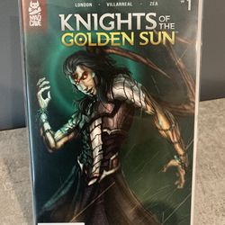 Knights of the Golden Sun #1 (Mad Cave Studios, 2019) 2nd Printing