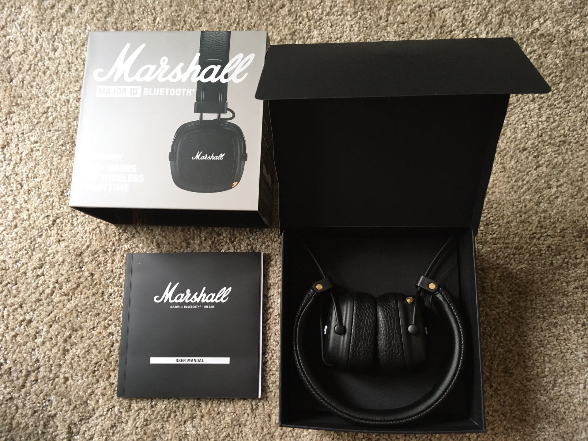 Marshall Major III Bluetooth headphones