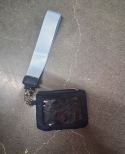 Wristlet i.d wallet  blue