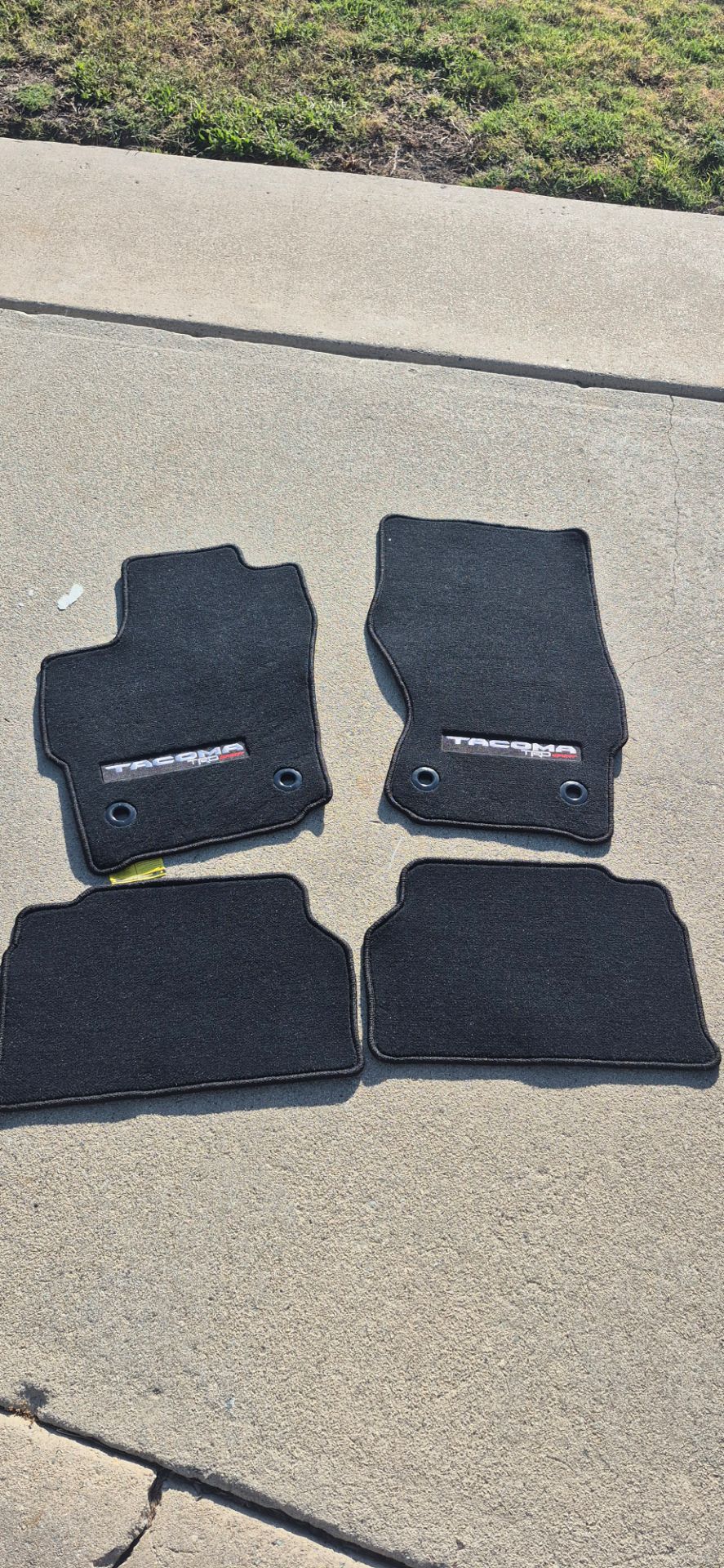 Genuine toyota tacoma trd sport carpet floor mats for 2026