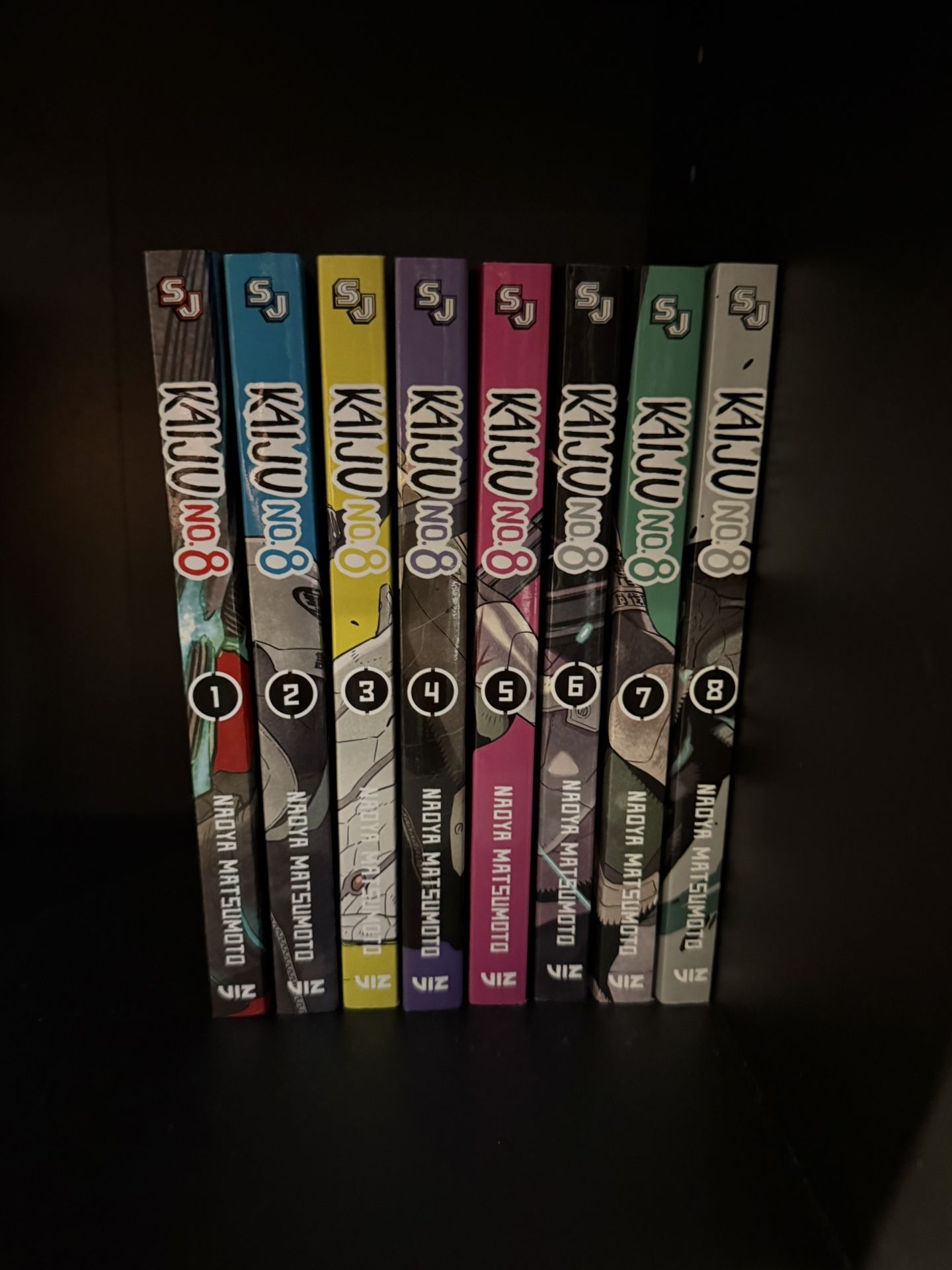 Kaiju No.8 Manga Volumes 1-8