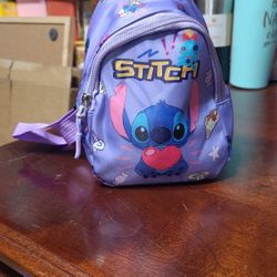 Stitch Crossbody Purple