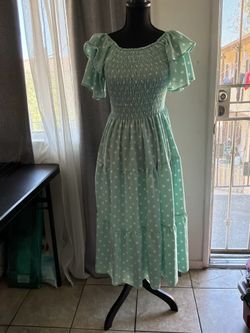 Mint dress