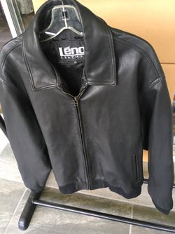 “Leno” leather jacket