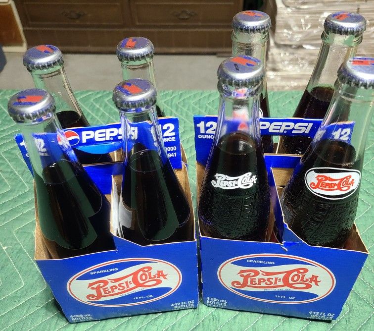 Rare Limited Edition Early Replica Pepsi Cola Bottles