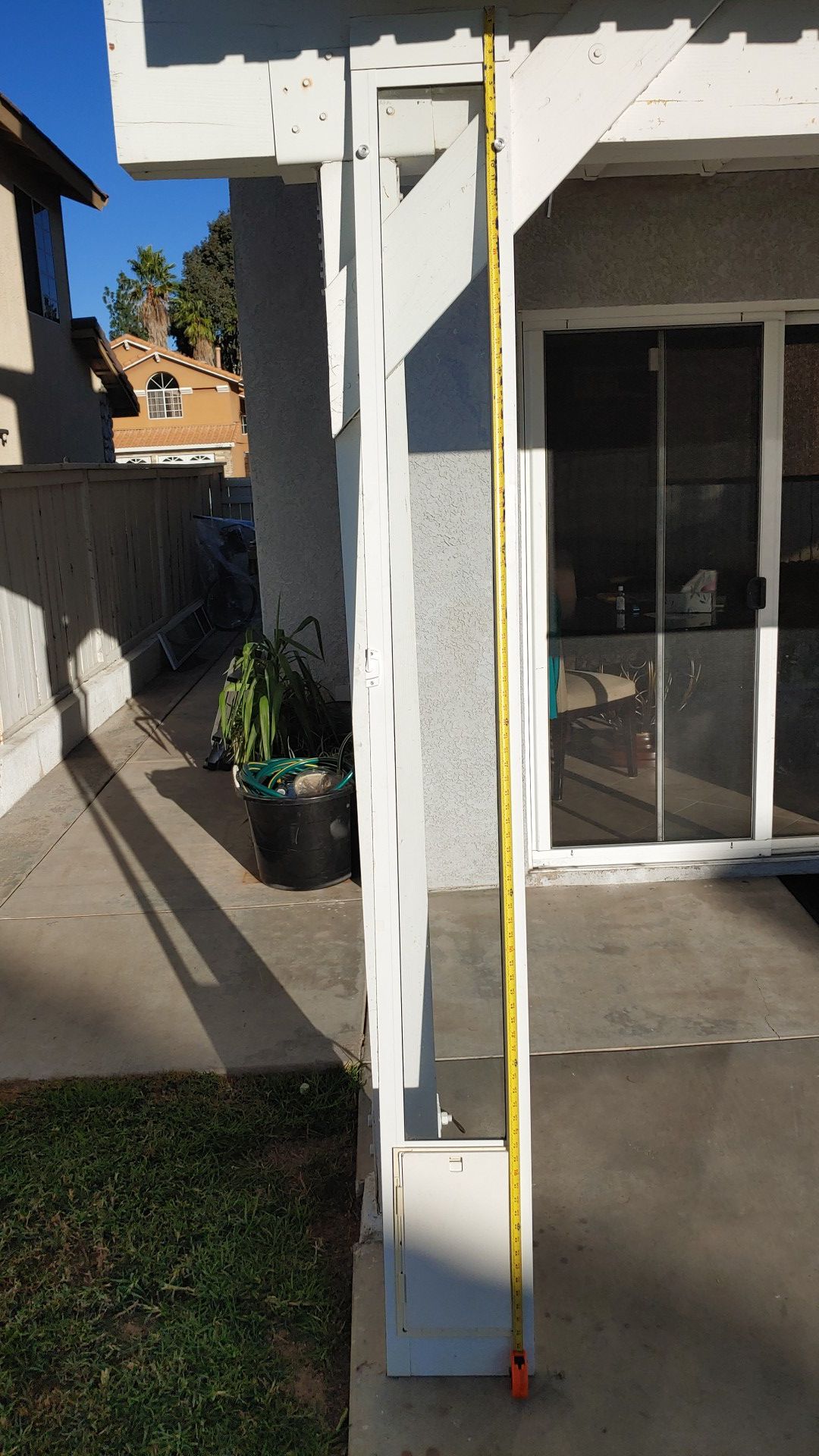 Ideal Pet medium dog door for 8 foot slider