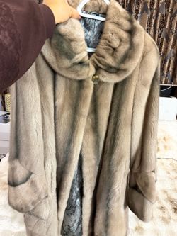 Full-Length Mink Fur Coat
