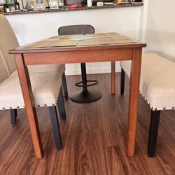 Zinus 45” Dining Table – Sturdy, Easy Setup – $100